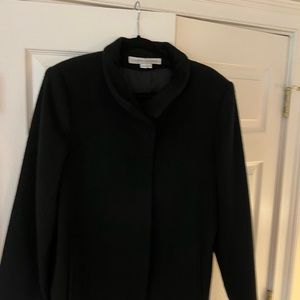 Wool and cashmere coat